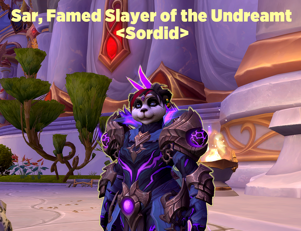 I was Panda at the time...